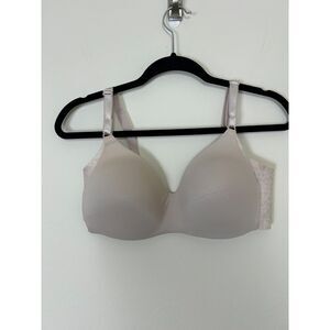 Warner's Bra 36D Neutral Wireless‎ Comfortable supportive adjustable
